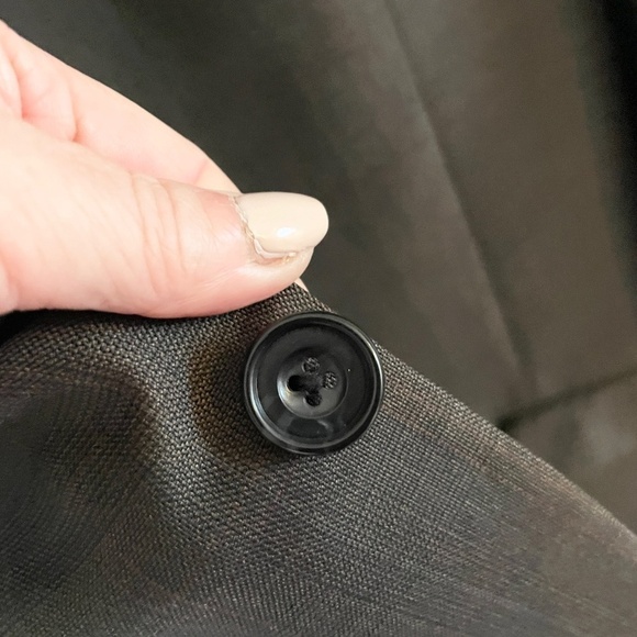 Vintage Men’s Blazer Brown Wool Formal Business Old money Academia 46L - Picture 13 of 14